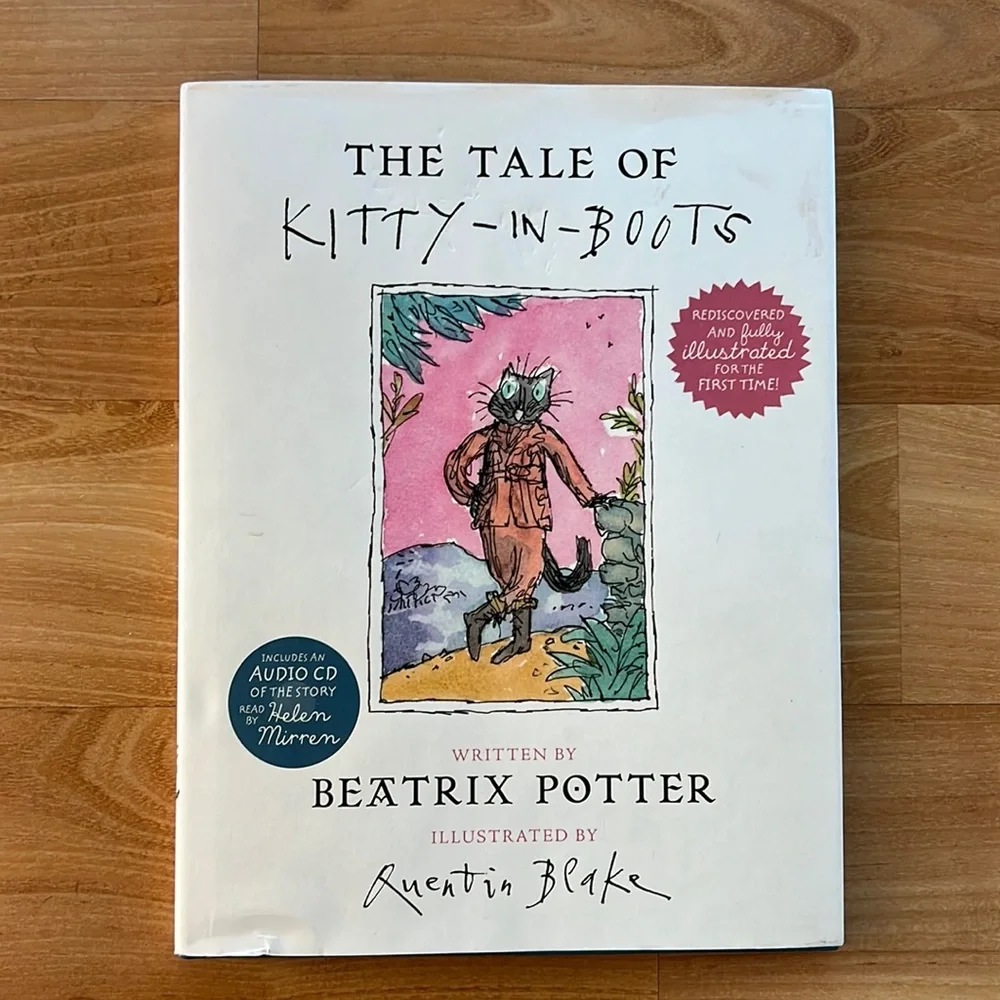 Vintage Book The Tale of Kitty-in-Boots